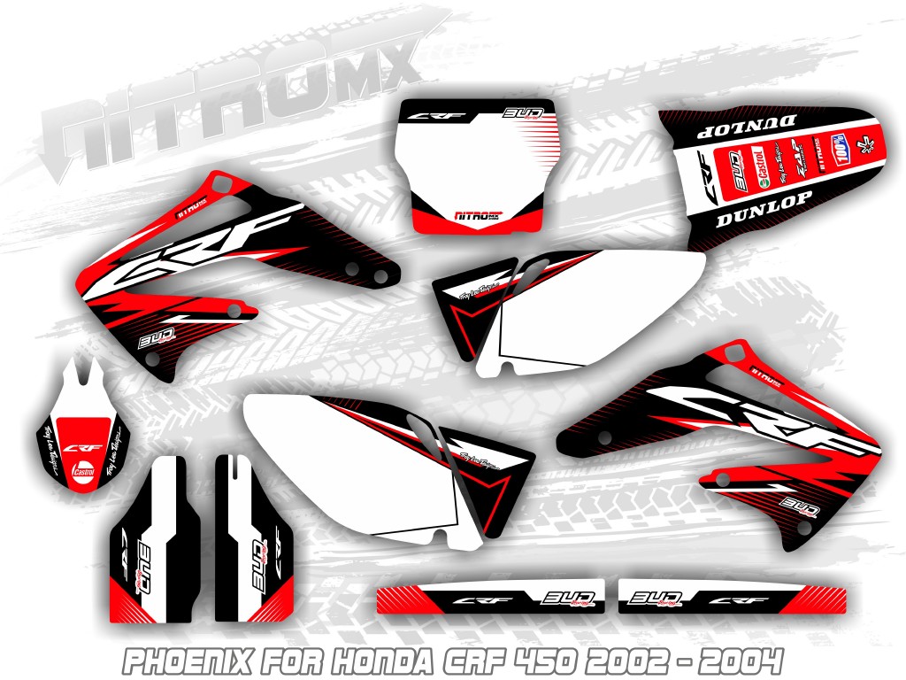 honda crf stickers